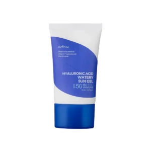 ISNTREE Hyaluronic Acid Watery Sun Gel SPF50+/PA++++ – viegli veido saules aizsarggels