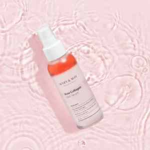 MARY&MAY Rose Collagen Mist Serum – dullino pavidalo serums ar rozes ekstraktu un kolagenu