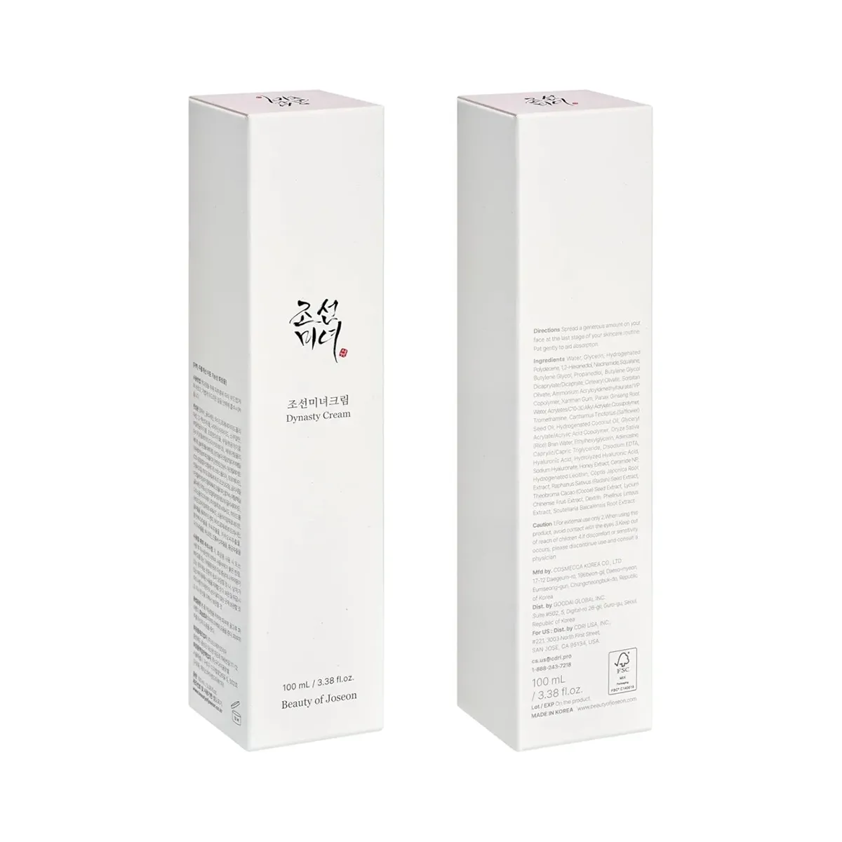 BEAUTY OF JOSEON Dynasty Cream –