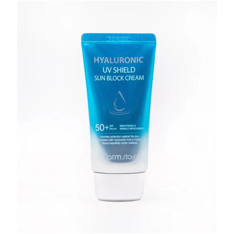 FarmStay Hyaluronic UV Shield Sun Block Cream kaina