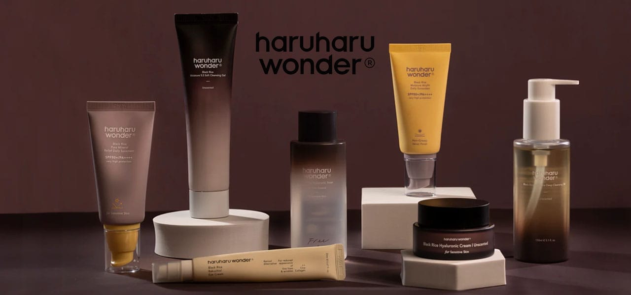 Haruharu Wonder kosmetika internetu akcija