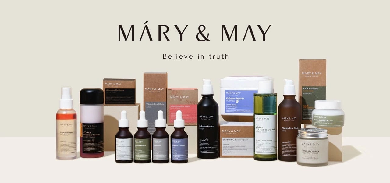 Mary&May kosmetika internetu akcija