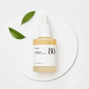 ANUA Heartleaf 80% Moisture Soothing Ampoule – nomierinošs mitrinošs serums