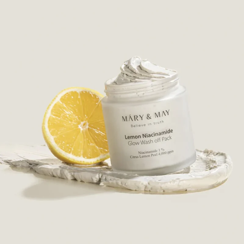 pirkti MARY&MAY Lemon Niacinamide Glow Wash Off Pack kaina
