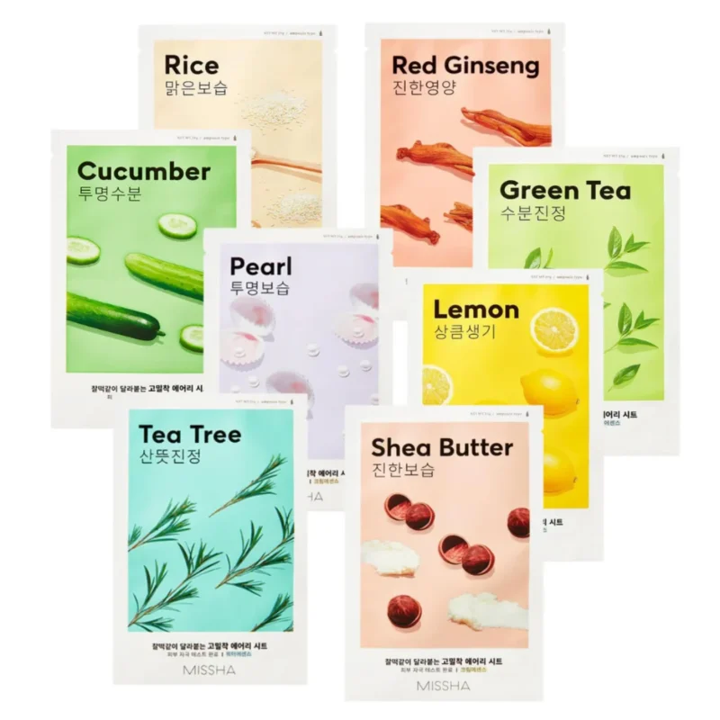 pirkti MISSHA Airy Fit Sheet Mask (Green Tea) kaina