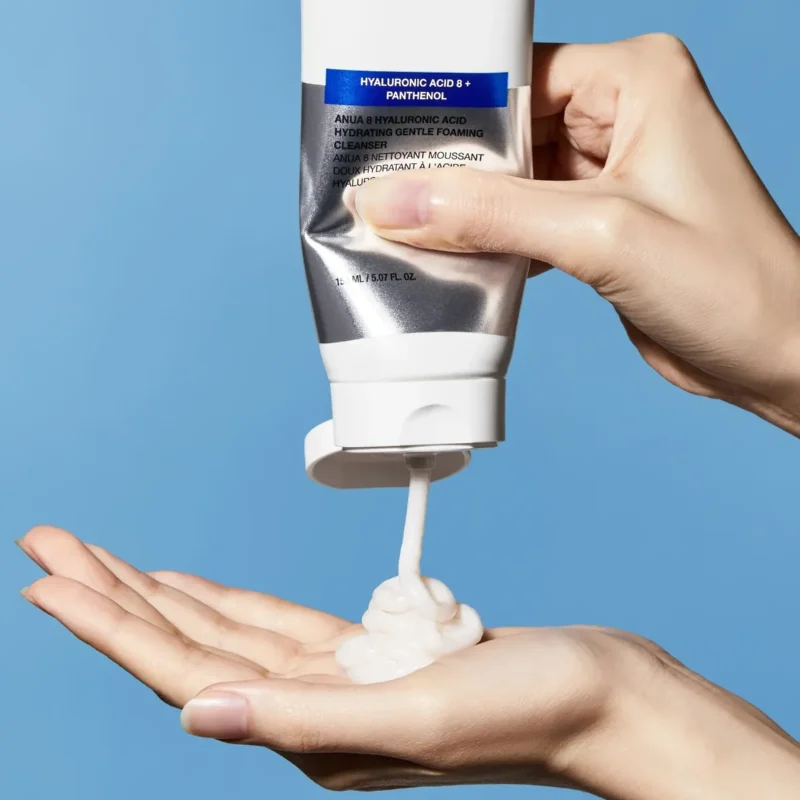 pirkti ANUA 8 Hyaluronic Acid Hydrating Gentle Foaming Cleanser kaina