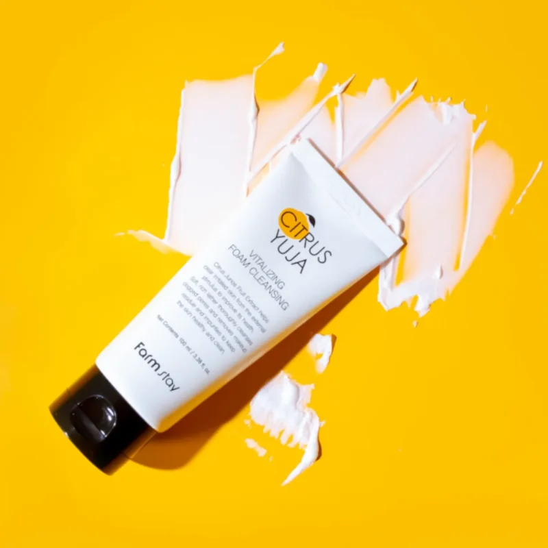 pirkti FARMSTAY Citrus Yuja Vitalizing Foam Cleansing kaina