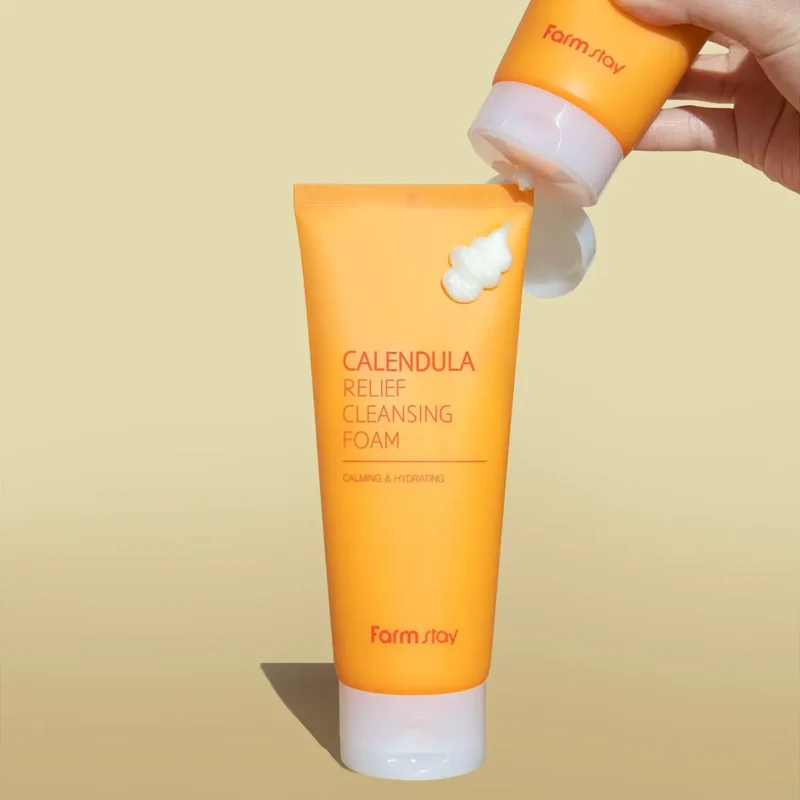 pirkti FARMSTAY Calendula Cleansing Foam kaina