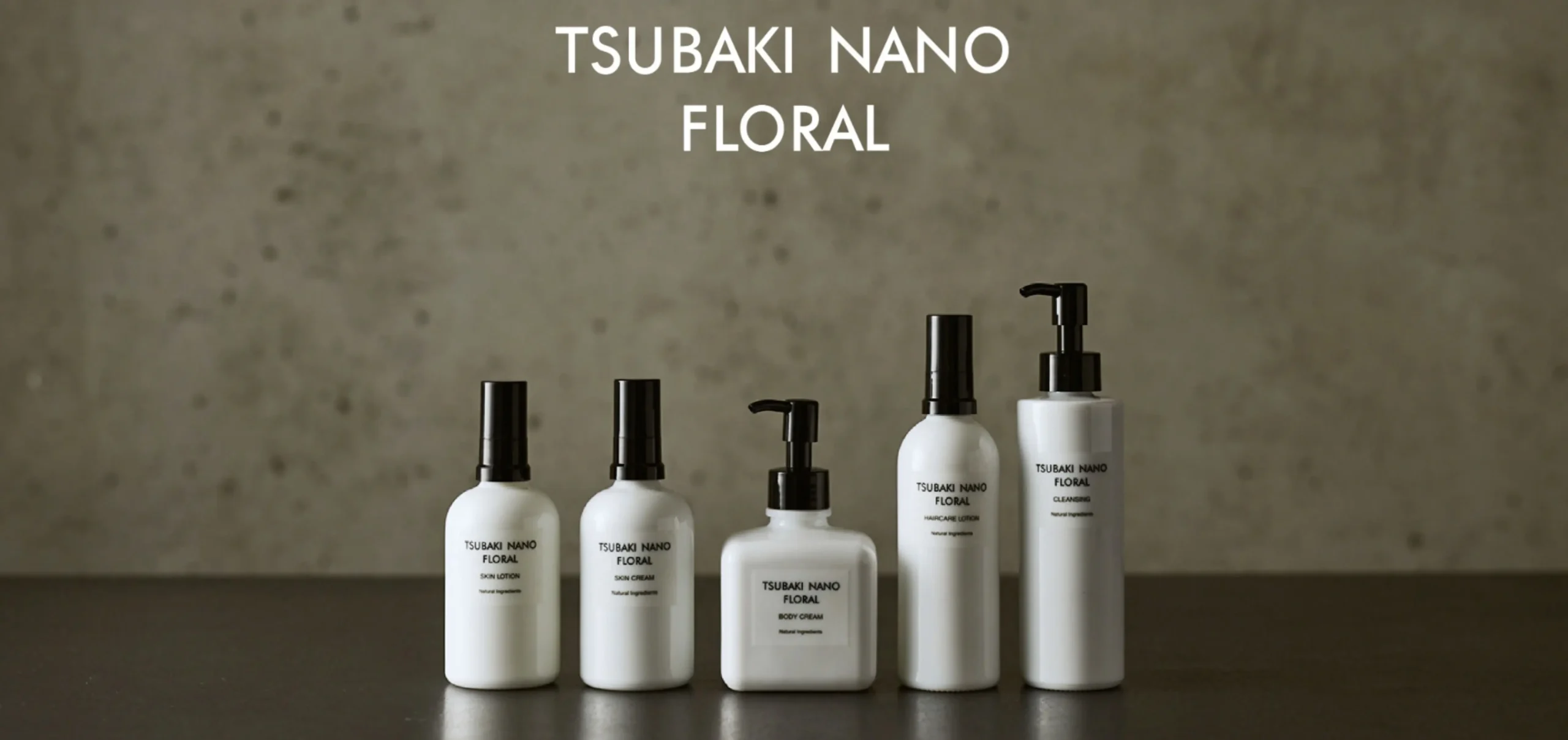 TSUBAKI NANO FLORAL kosmetikos produktų pristatymas