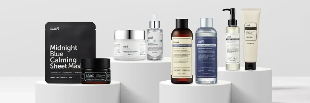 KLAIRS produktai kaina
