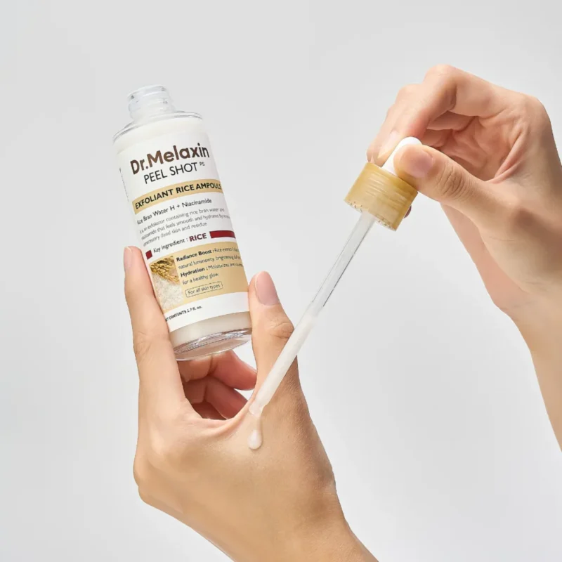 pirkti DR. MELAXIN Peel Shot Exfoliant White Rice Ampoule kaina
